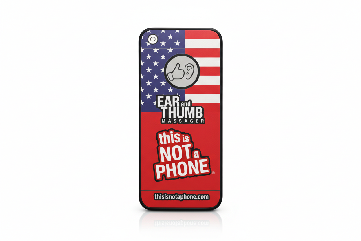 AMERICAN FLAG EAR & THUMB MASSAGER