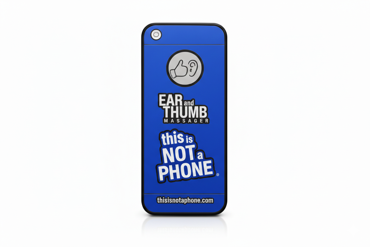 BLUE EAR & THUMB MASSAGER